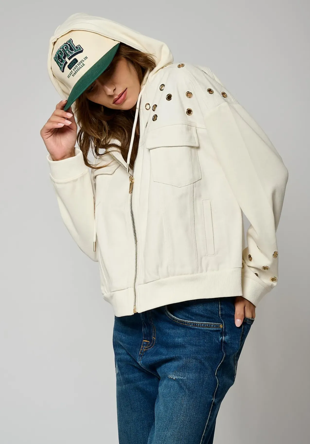 Kaporal Sweats|Gilets<MOKA